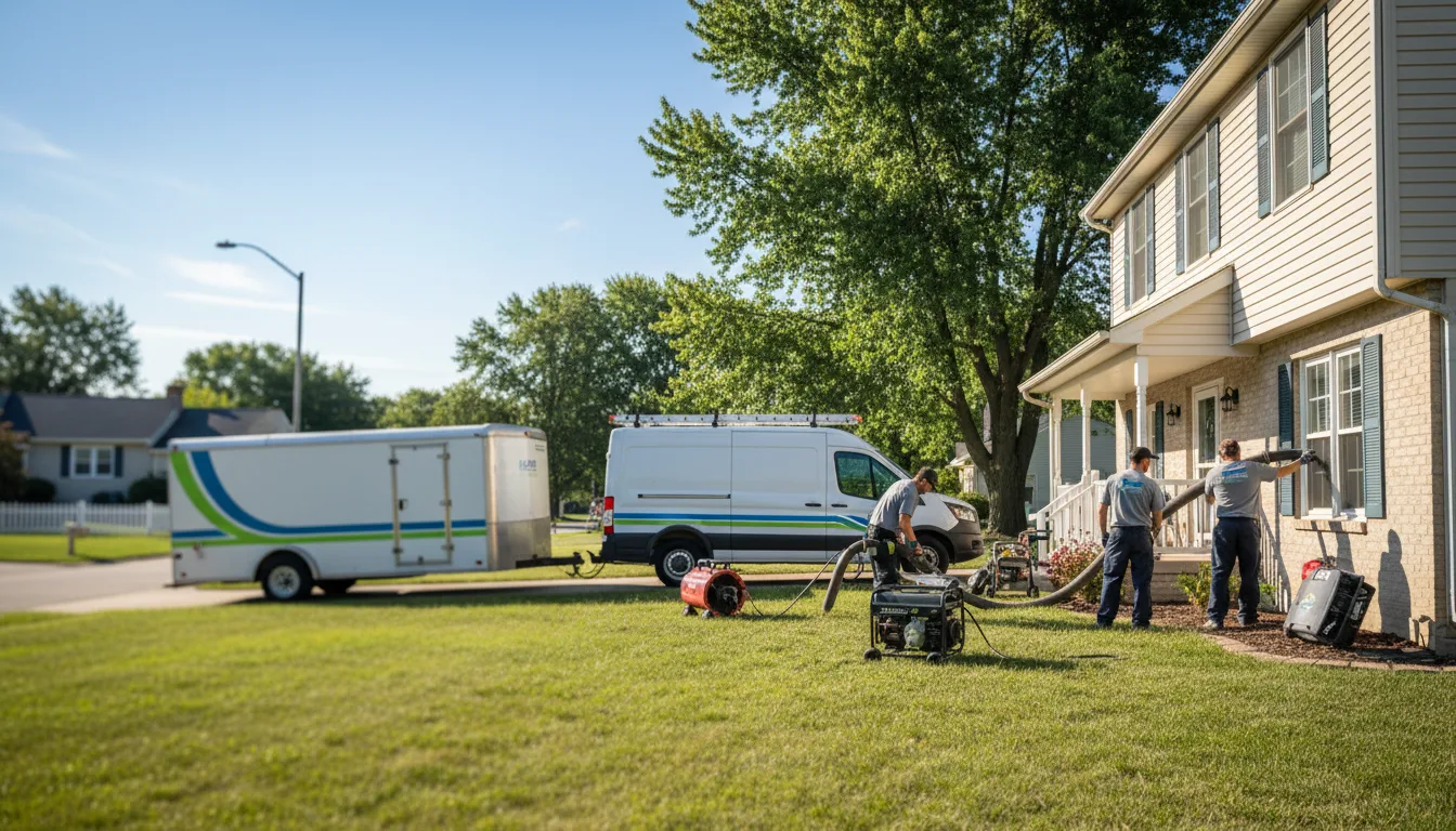 Flooded Basement Restoration And Cleanup With Repair in Slingerlands, NY near me